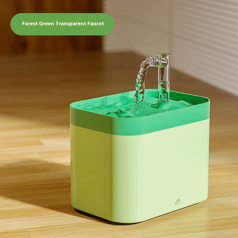Cat Water Fountain Automatic Circulation Flow Water Fountain Kitten Drinking Water Apparatus