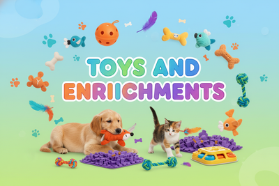 TOYS AND ENRICHMENTS