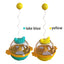 Guardians Tumbler Pet Toy Cat Leaky Food Toy Interactive Dog Cat Toy Food Treat Dispensing Toys, Slow Feeder Treat Ball For Pets Increases IQ Interests In Play