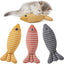 3 Pcs Catnip Toys Fish Cat Toys Self Play Cat Toys For Indoor Cats And Kitten Catnip Cat Toy Interactive Kitten Exercise Kicker Toys For Indoor Cats