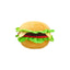 4-in-1 Fast Food Bucket Dog Toy Set, Squeaky Plush Bucket, Fries, Soda & Burger,